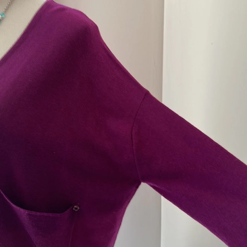 SOLD ON EBAY Keri ska Drop Shoulder Sweater, Size S/M. EUC - Picture 6 of 9